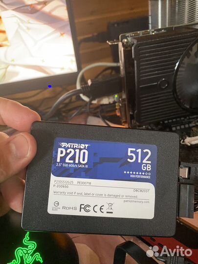 Ssd SATA patriot 512gb new