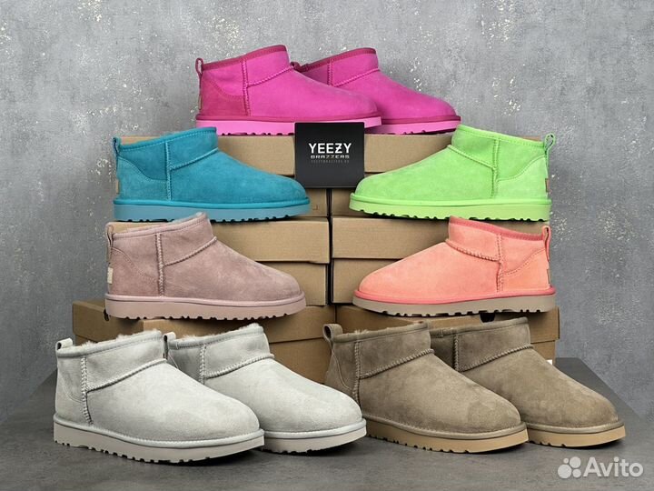 Женские Ugg Classic Ultra Mini + 17 расцветок