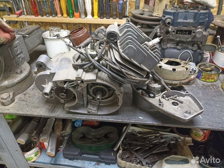 Мотор мопеда Верховина