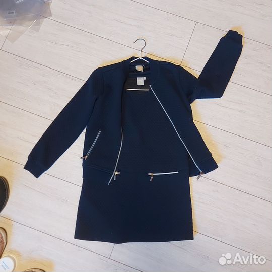 Школьная форма для девочки 134 синяя