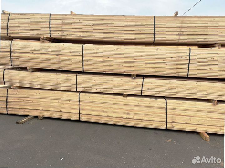 Доска обрезная 25х100х6000