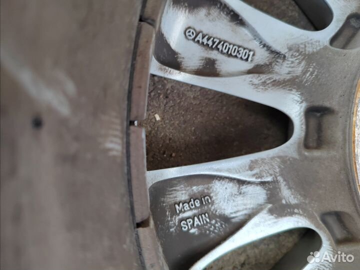 Диски R 16 Mercedes A447. Поштучно