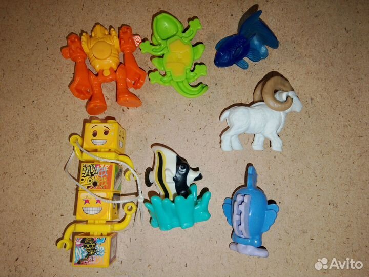 Киндер фигурки kinder игрушки