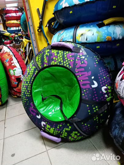 Тюбинг 95 см Ватрушка санки надувные в наличии