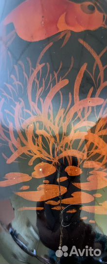 Ваза деревянная лаковая