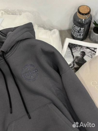 Спортивный костюм женский на флисе guess 46