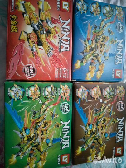 Конструктор набор Лего ninjago