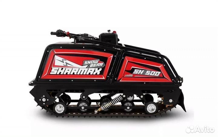 Мотобуксировщик sharmax S500 1450 HP18 MAX