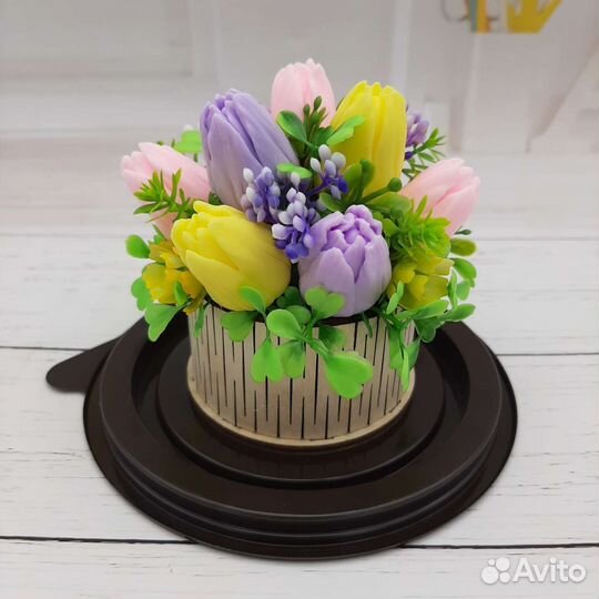 Букет из мыла ручной работы в наличии