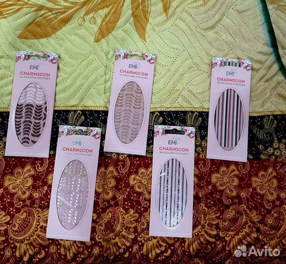 Наклейки для дизайна ногтей