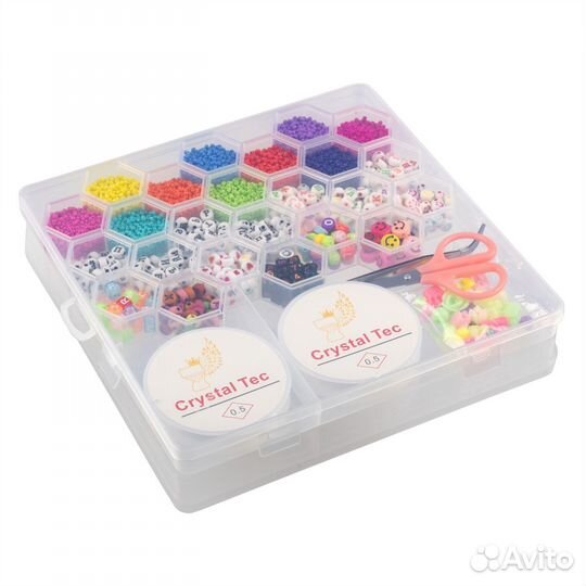 Большой набор бисера. 