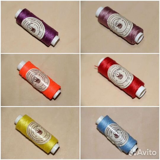 Нитки вощеные 0,65 мм