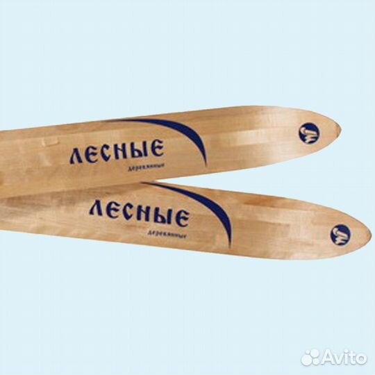 Лыжи промысловые Лесные без площадки