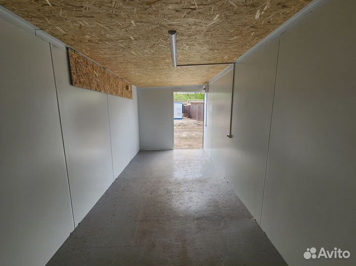 Бытовка из сэндвич-панелей