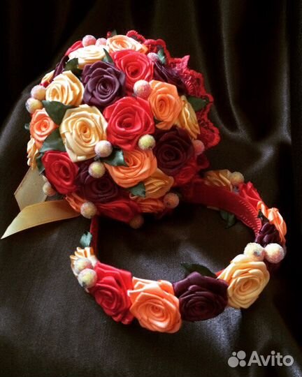 Букет для декора. Букет-дублёр свадебный букет