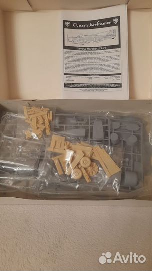 Стендовая модель самолета Savoia Marchetti S 79