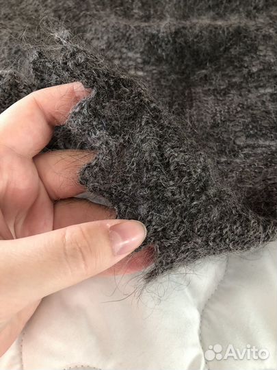 Оренбургская пуховая косынка Ручная вязка