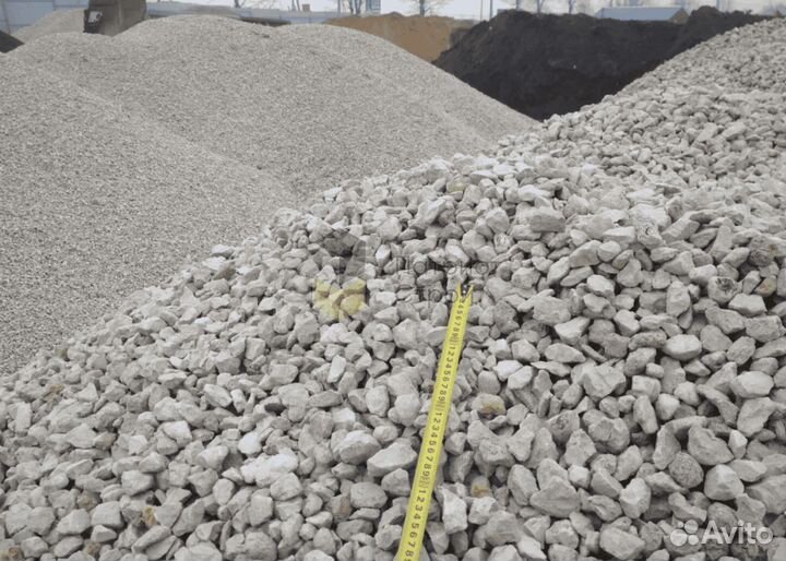 Щебень известняковый под подушку