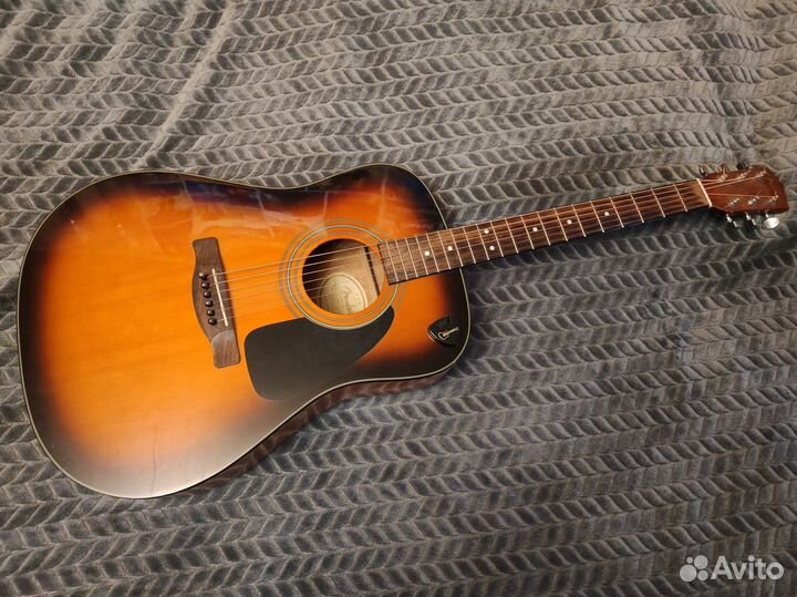 Акустическая гитара fender CD-60 SB