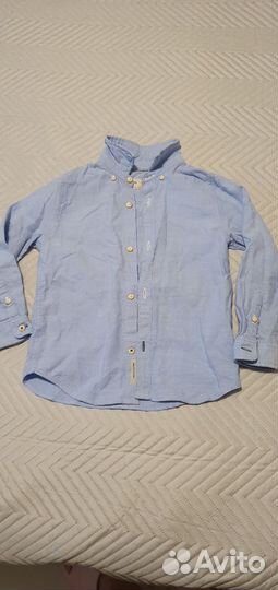 Рубашка zara на мальчика 110