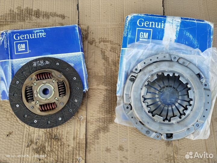 Диск и корзина сцепления на Шевроле rezzo