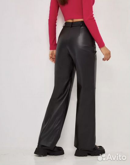 Брюки кожаные