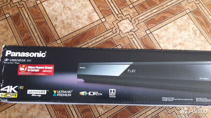 Blu-ray плеер Panasonic 4K