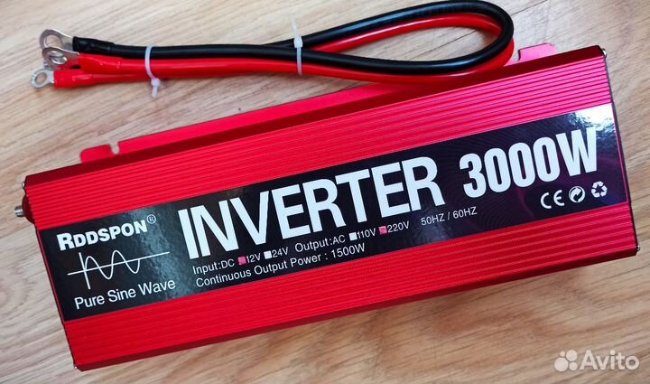 Инвертор 3000W, чистый синус