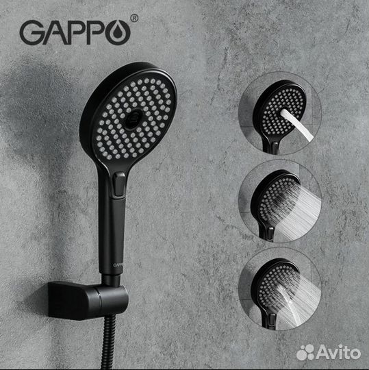 Смеситель на борт для ванны Gappo G1103-6