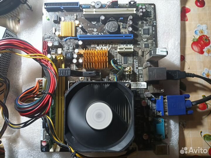 Материнская плата с процессором ам3