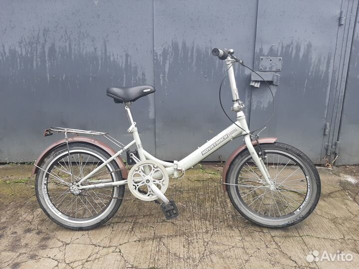 Складной велосипед с планетарной втулкой