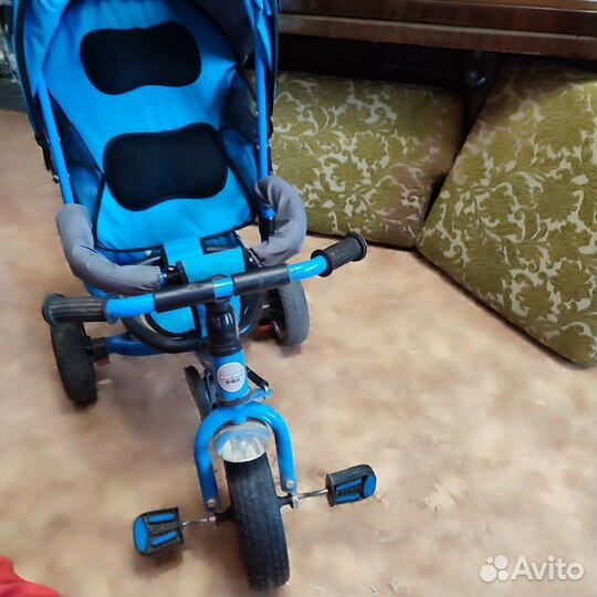 Детский велосипед с ручкой бу
