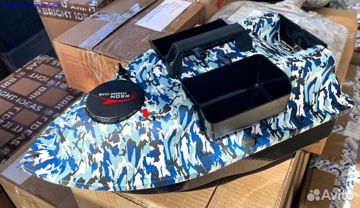 Прикормочный кораблик с GPS