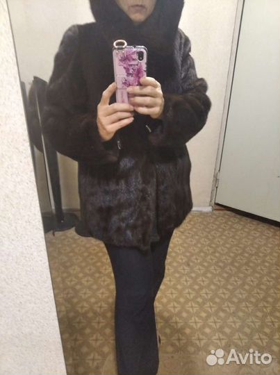 Полушубок норковый