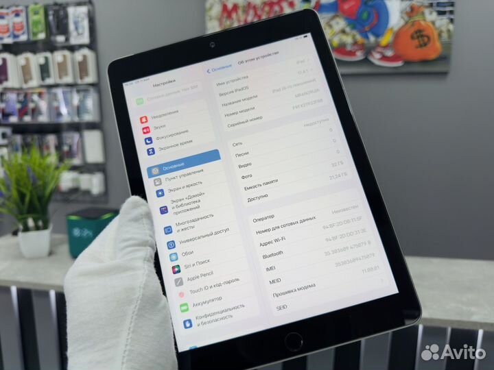 Планшет iPad 6 (2018) 32gb WiFi+Cellular