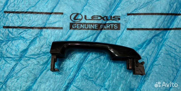 Ручка двери Лексус LX 450D правая черная Оригинал