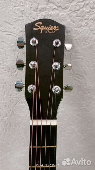 Акустическая гитара fender squier SA-105