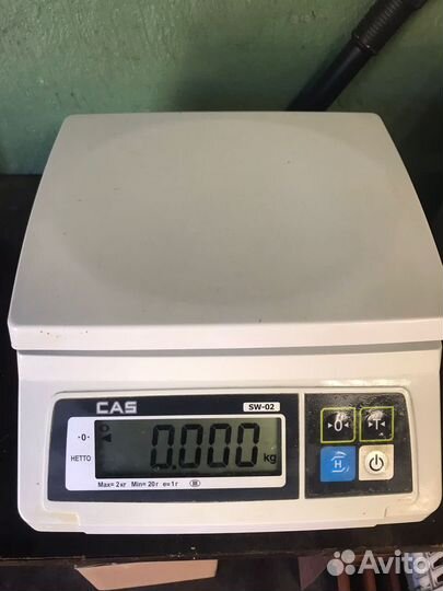 CAS 02 весы кас
