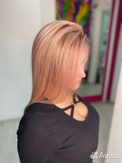 Окрашивание волос, ботокс/кератин/нанопластика