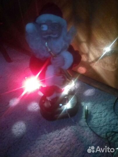 Санта Клаус с фонариками,обмен