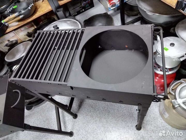 Мангал разборный, Мангал комбинированный