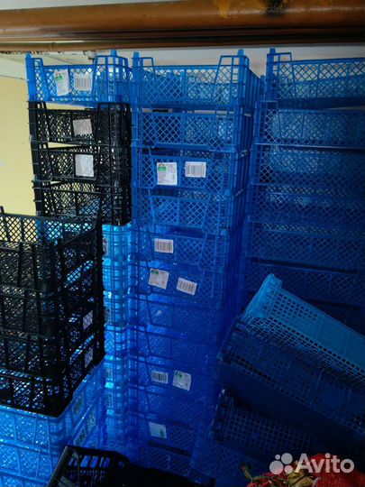 Пластиковые ящики бу