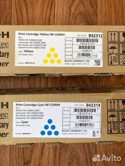 Комплектующие Ricoh Canon HP