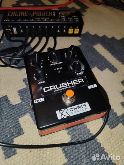 Гитарная педаль Crusher Chris Custom