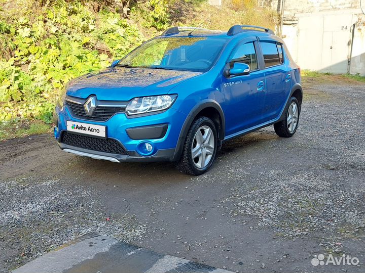 Renault Sandero Stepway 1.6 AT, 2016, 83 000 км