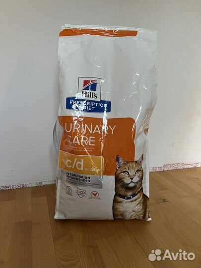 Корм для кошек hills urinary c/d
