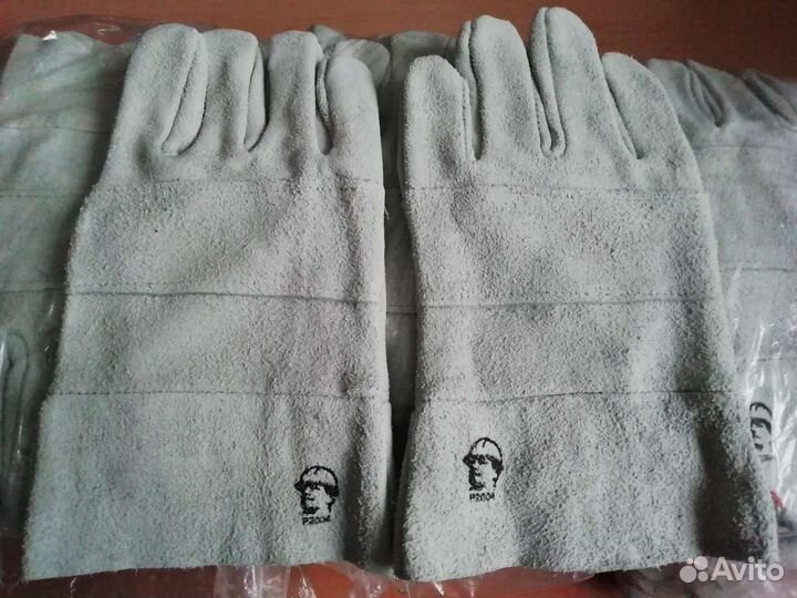 Перчатки (краги) спилковые 2-ой наладонник