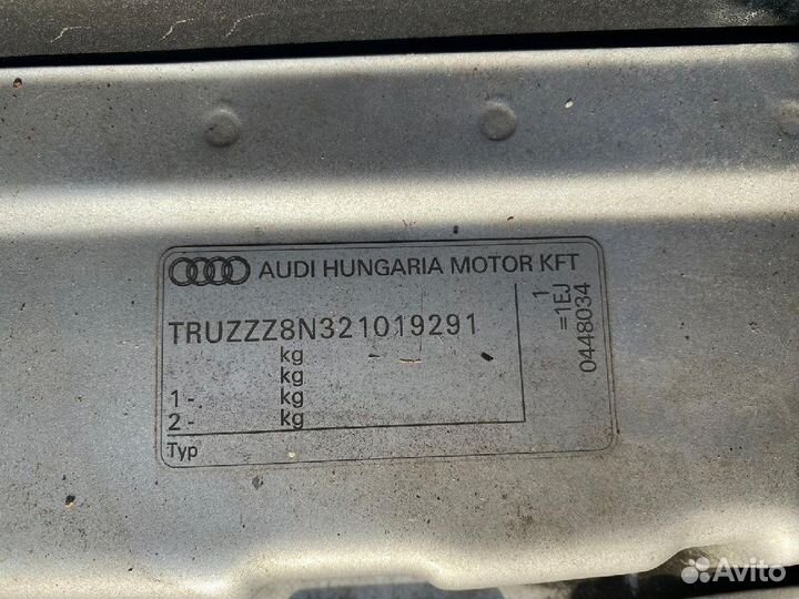 Подушка двигателя 1J0199262 на Audi Tt 8N