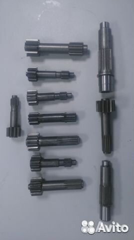 Для бортового редуктора хода экскаватора вали