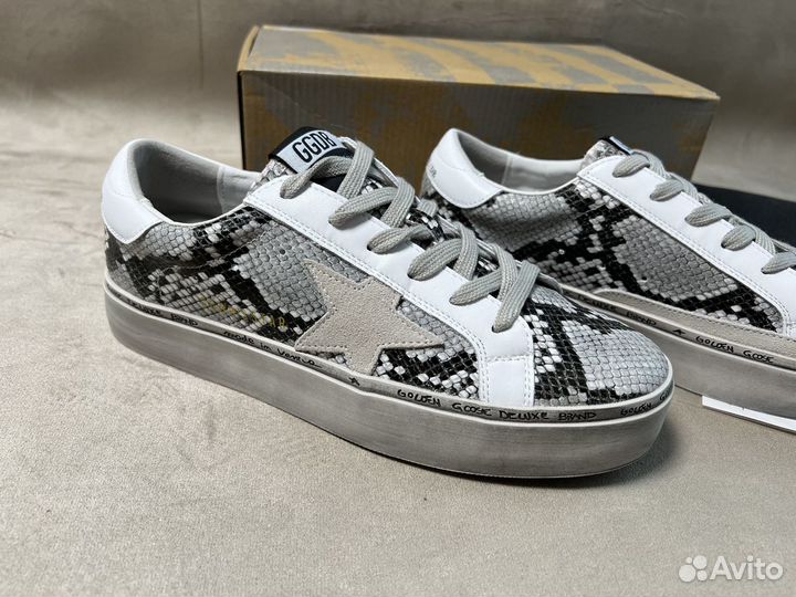 Кеды Golden Goose рептилия